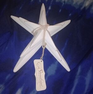 Star Nautical Set Of 3 Beach Decor 9 1/2" 6 1/2" 4 7/8"